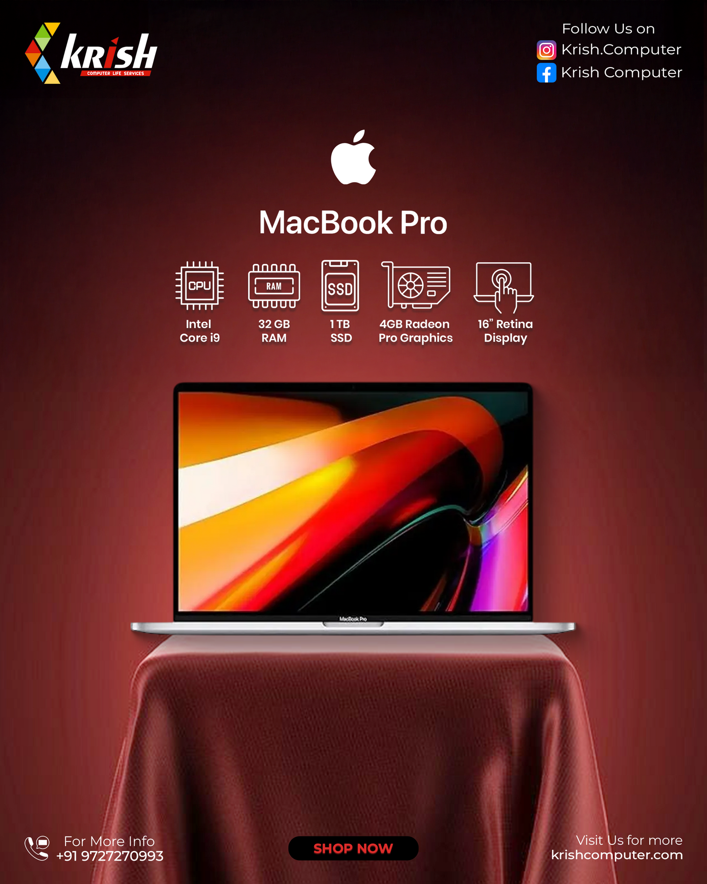 Apple MacBook Pro i9 A2141