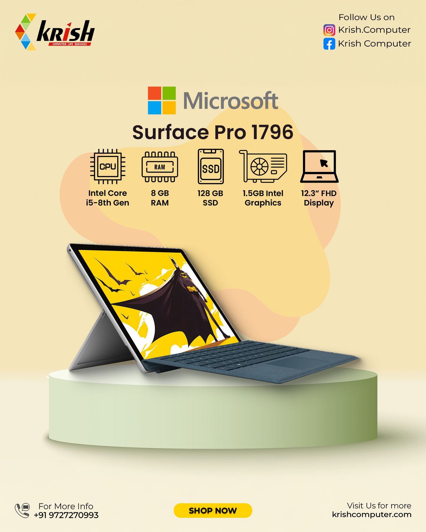 Microsoft Surface 1796