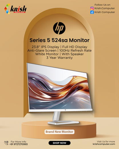 HP S5 524SA 24" Monitor