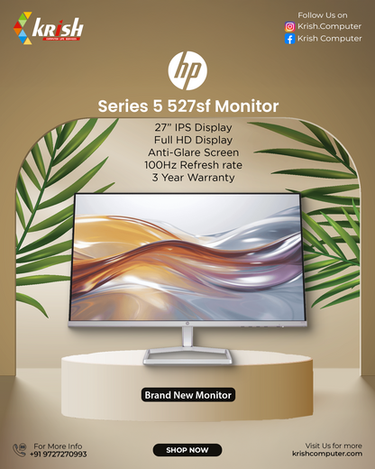 HP S5 527SF 27" monitor