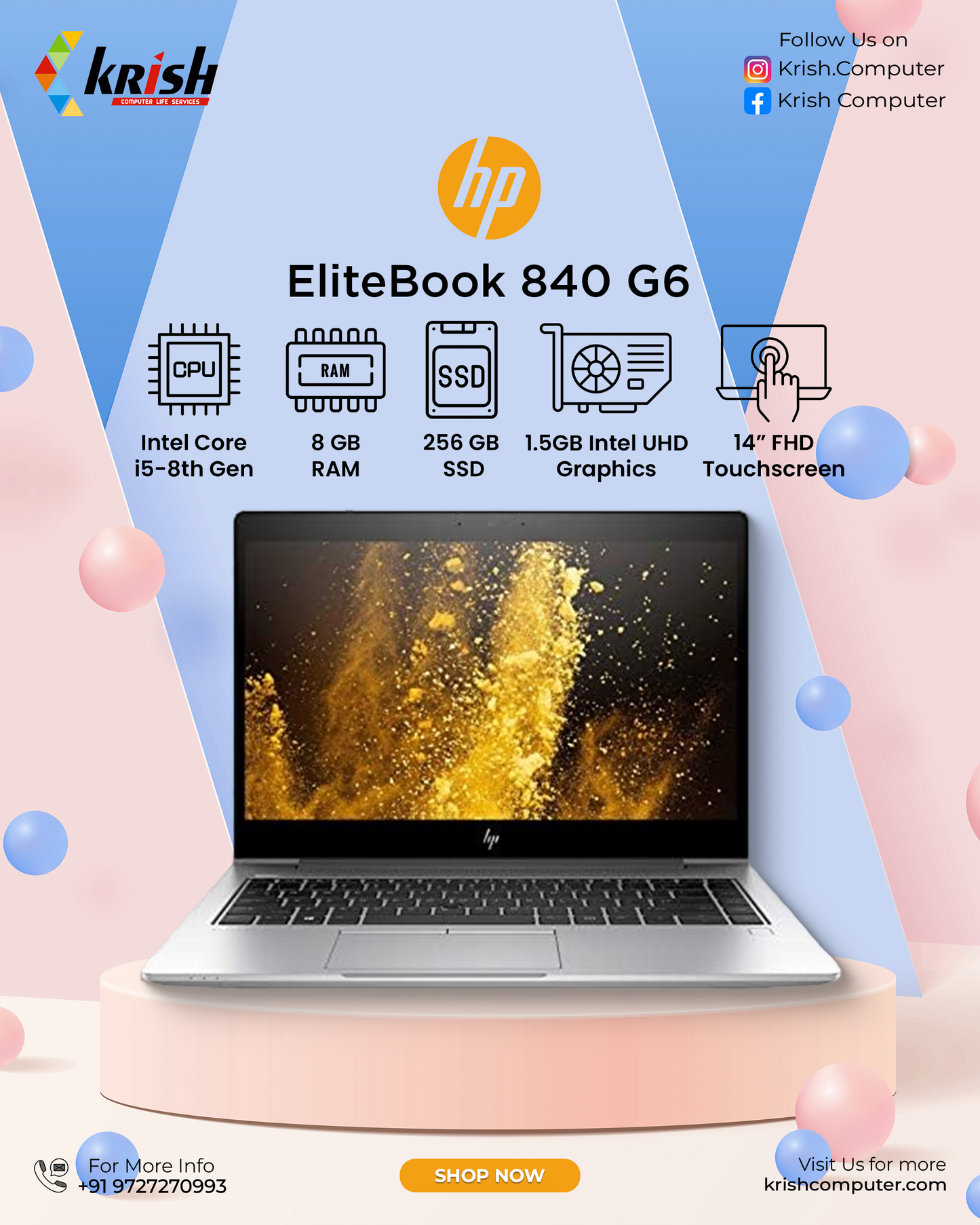 HP Elitebook 840 G6 (TOUCH)