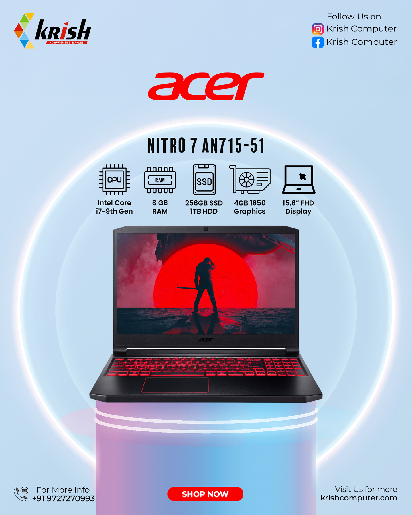 acer nitro 7 an715-51