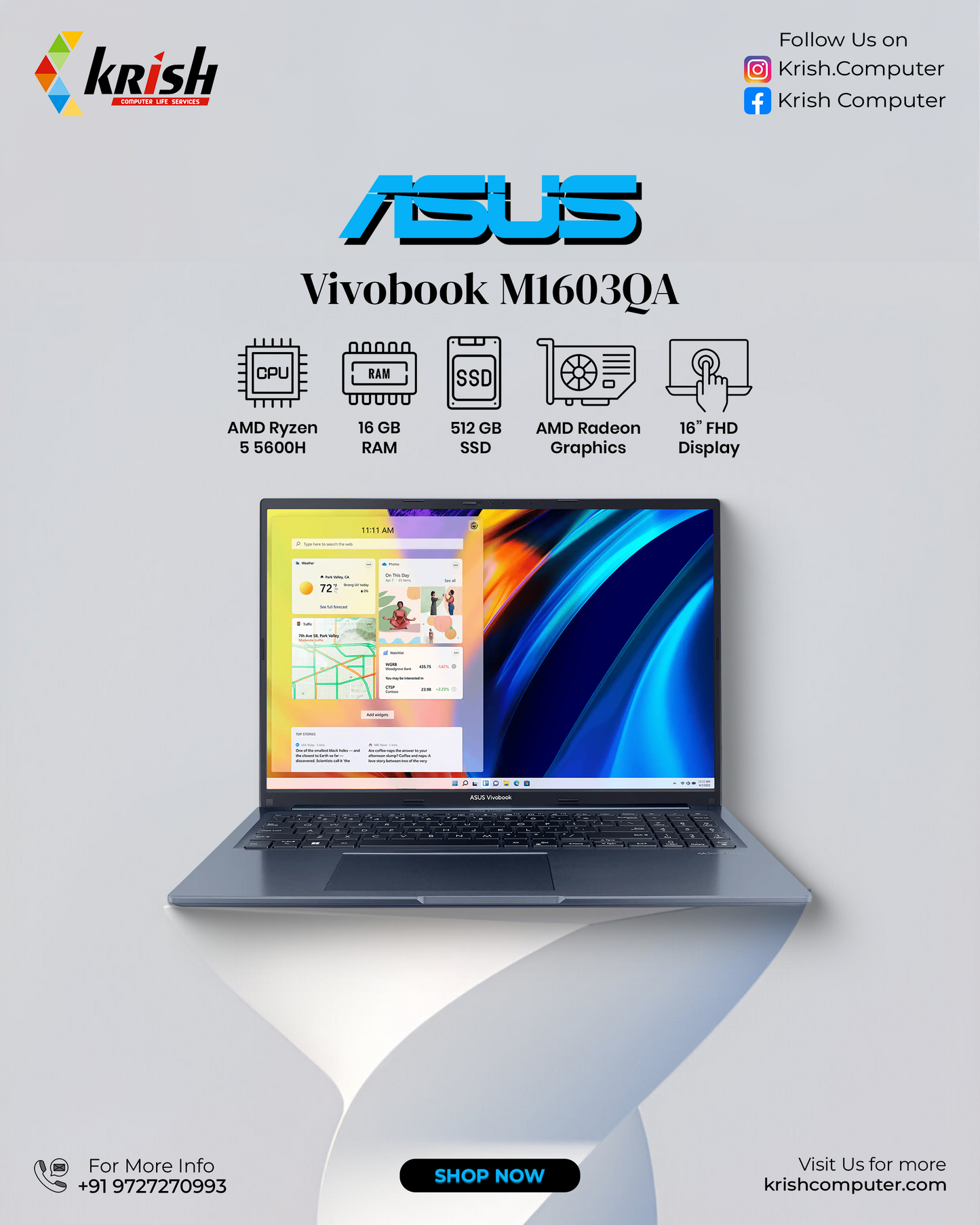 Asus Vivobook M1603QA