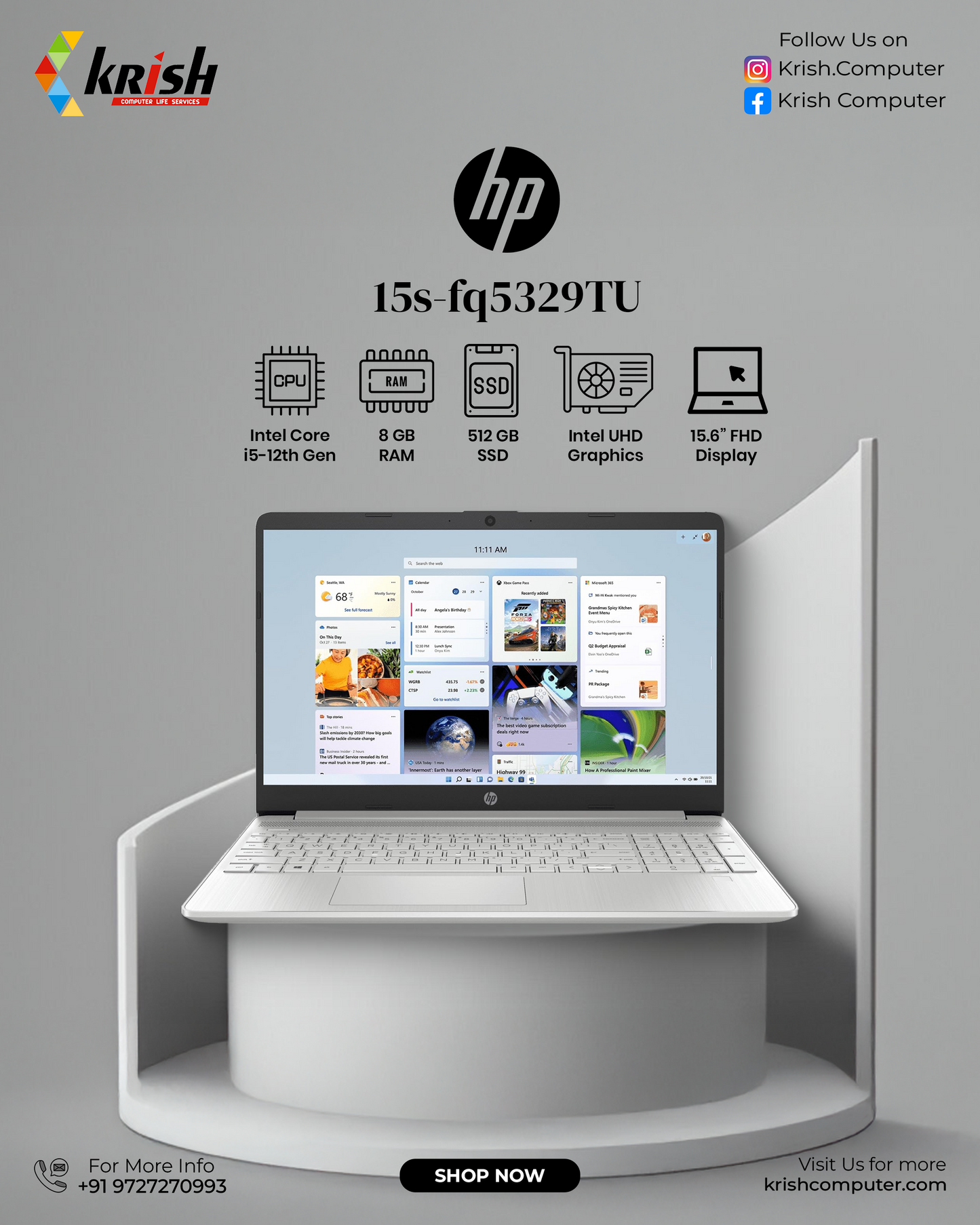 HP 15s-fq5329TU