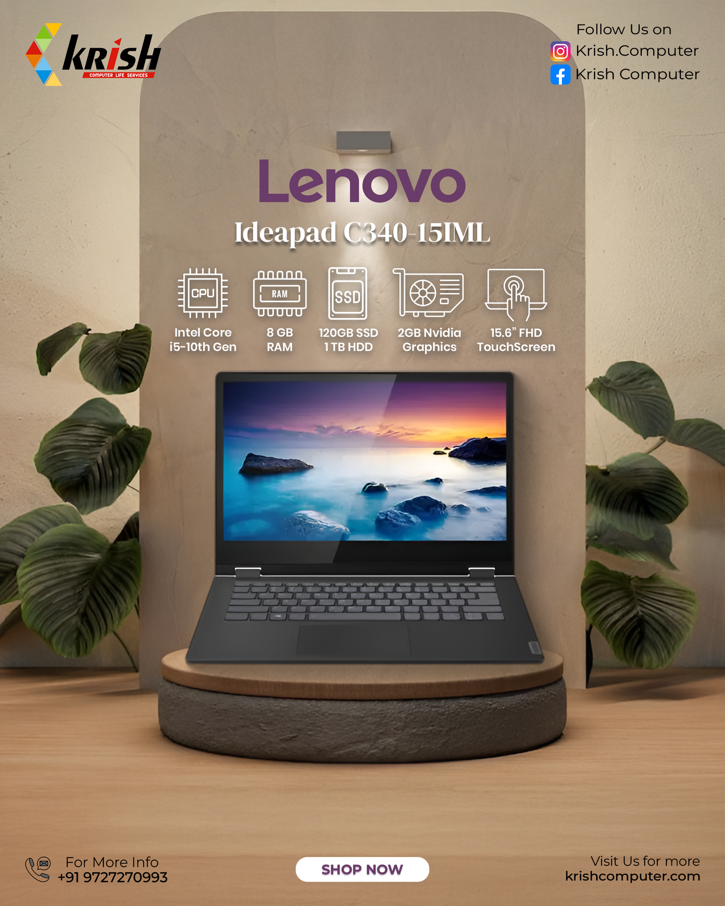 Lenovo Ideapad C340-15IML