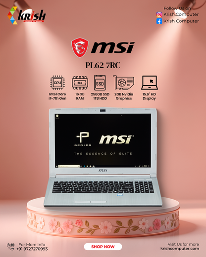 MSI PL62 7RC