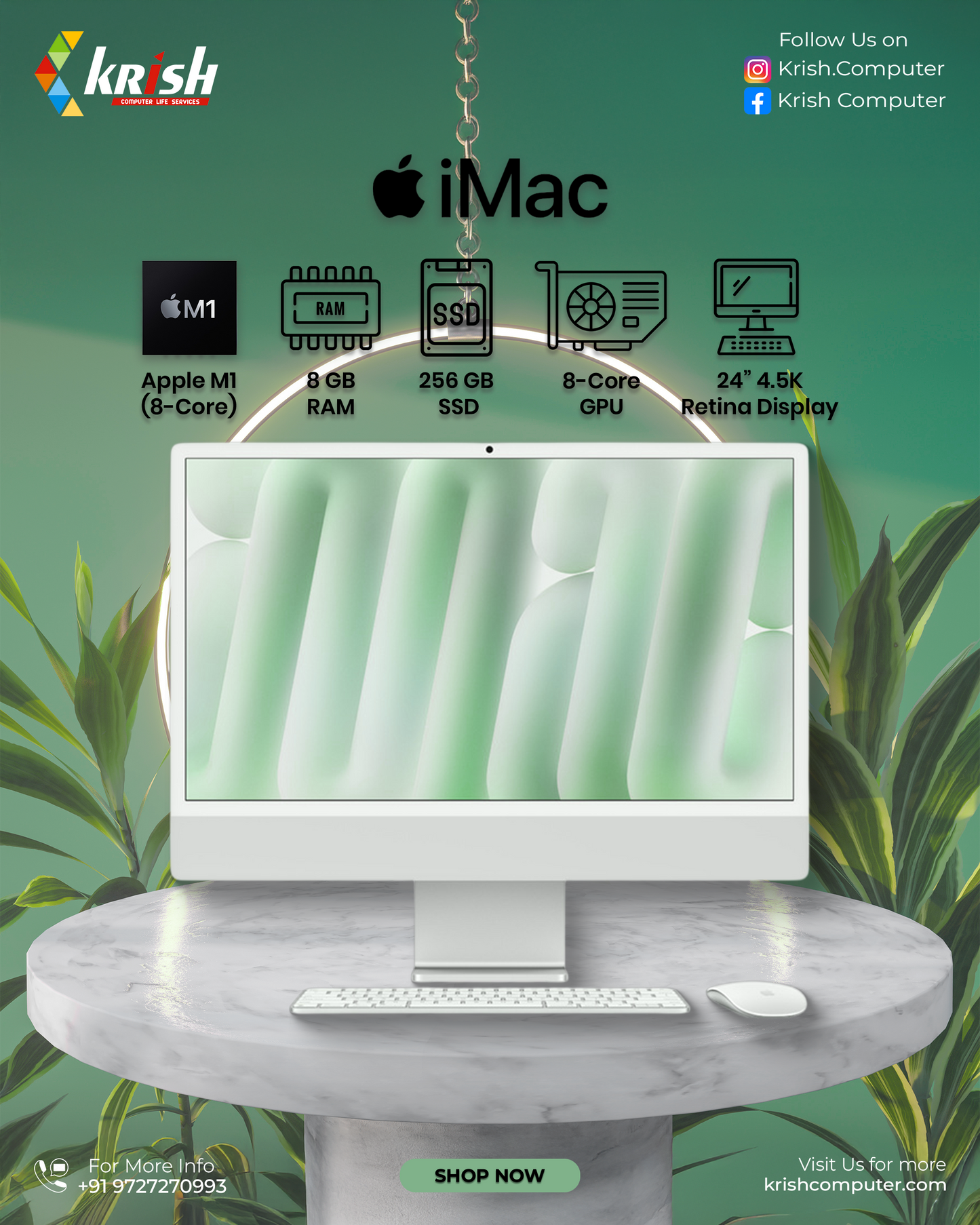 Apple iMac 24" M1 A2439