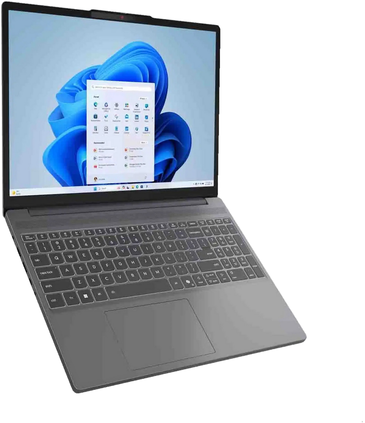 Lenovo IdeaPad Slim 3 15IRH10 side angle view