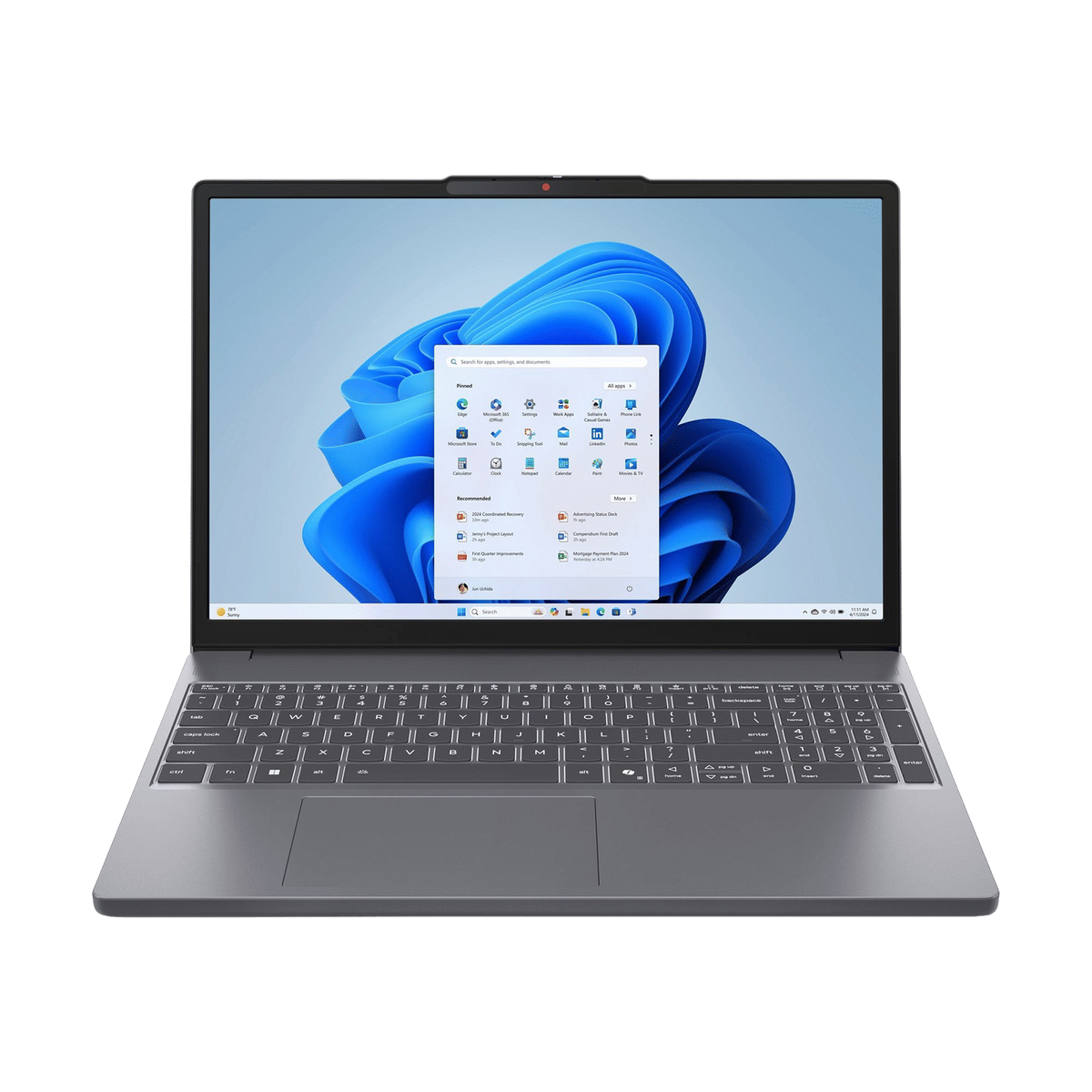 Lenovo IdeaPad Slim 3 15IRH10 front view