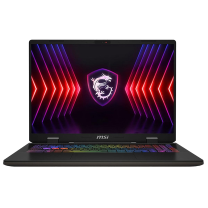 MSI Sword 16 gaming laptop front view