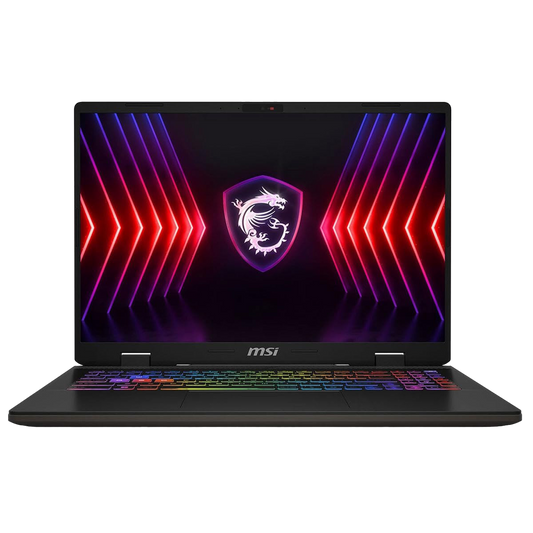 MSI Sword 16 gaming laptop front view